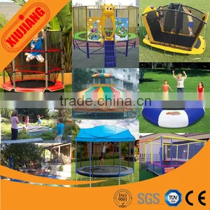 Kids Indoor Outdoor Theme Park Fitness Trampoline With Handle thumbnail-2