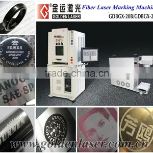 High Speed 10W 20W Fiber Laser Marker Machine on Metal thumbnail-1