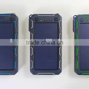 Waterproof 15000mah Universal Solar Power Bank Cell Phone Charger 5v 2a for Laptop thumbnail-6