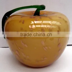 Murano Handicrafts Glass Apple thumbnail-1