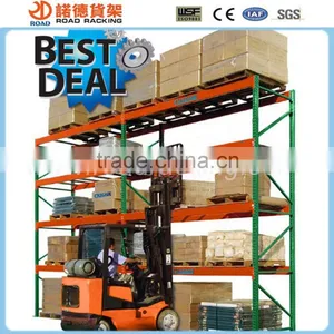 Adjustable Metal Storage Rack Pallet Racking Box Beams thumbnail-3