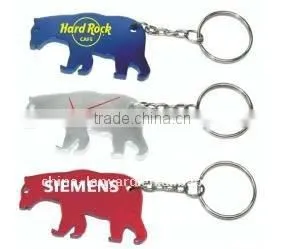 Bear Shape Bottle Opener With Key Chain thumbnail-1