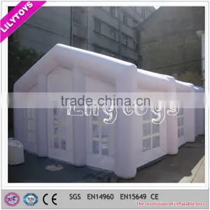 EN14960 Strong Nylon Cout Pvc Best Price and Hight Quality Inflatable Lawn Tent for Camping thumbnail-1