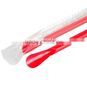 Super Jumbo Wrapped Red Spoon Staw thumbnail-1