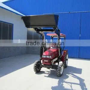 Small Farm Tractors LZ304,30HP, 4WD Fit With 4in1 Front End Loader With Teeth thumbnail-1