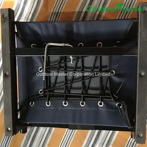 Lightweight Portable Adventure Navy Folding Stadium Chair thumbnail-5