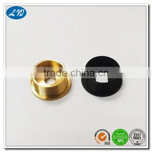 C360 Brass CNC Machining Black Coating for Pushbutton Switches thumbnail-4