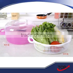 Multifunctional Plastic Vegetable Strainer thumbnail-1