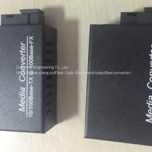 6.1x4.2x2.2cm Mini 10/100M Fast Ethernet Fiber Media Converter IP Camera to Fiber Converter thumbnail-3