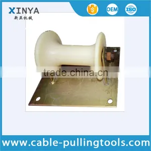 10KN Load Capacity Straight Line Nylon Cable Roller Cable Pulley thumbnail-2