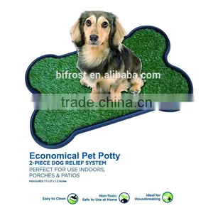 Pet Accessories Bone Shaped Indoor Toilet Dog Pee Mat Pet Potty thumbnail-2