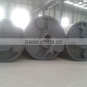 Rubber to Oil Recycling Small Pyrolysis Plant 4-6 Ton thumbnail-3