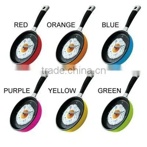 2015 Newest Frying Pan Clock Pan Wall Clock Noverlty Wall Clock Home Decor Pan Clock Promotion Clock Gift Clock Kithchen Clock thumbnail-4