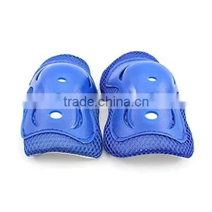 Knee Elbow Wrist Protector Guard Pad Gear for Child Kid Roller Skating Skateboard Cycling(Blue) thumbnail-2