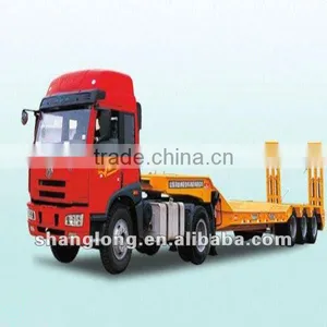 China Manufacturers Hydraulic Lowboy Trailers thumbnail-1