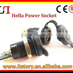 12v-24v DC Hella Type 20A Panel Mount Accessory Socket thumbnail-1