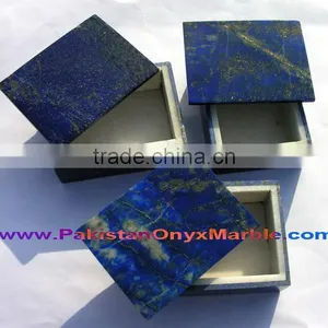 Newly Modern JEWELRY BOXES LAPIS LAZULI HANDICRAFTS thumbnail-2