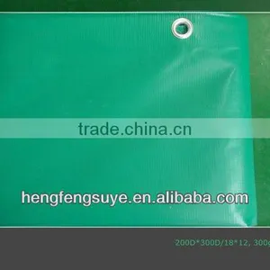 550GSM Super Durable 100% Waterproof Polyester PVC Tarpaulin thumbnail-1