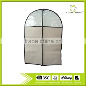 Store More Breathable Non Woven Fabric Suits Garment Bag With Handle thumbnail-1