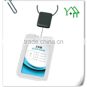 Newest High-end ID Card Badge Holder With Safe Lock & Telescopic Line thumbnail-1