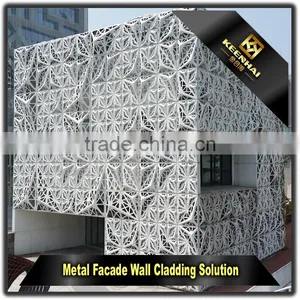 Exterior Decorative Alucobond Aluminium Perforated Wall Cladding Panel thumbnail-4