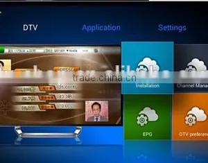 New Design Digital DVB T2 Receiver Amlogic S805 Quad Core Android 4.4 Kitkat DVB-T2 TV Box thumbnail-4
