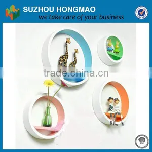 Round MDF Wall Shelf thumbnail-2