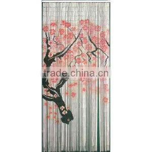 High Quality Best Selling Bamboo Door Curtain With Cherry Blossom in Viet Nam thumbnail-1