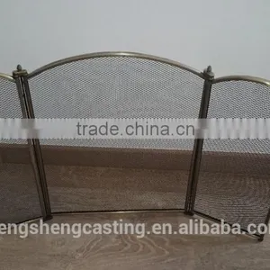 Unique Painted Wrought Iron Fireplace Screens thumbnail-2