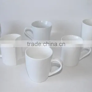 White Blank Ceramic Cup thumbnail-1