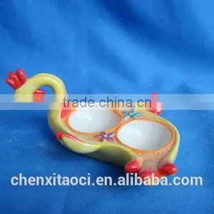 Ceramic Easter Bowl,chicken Shape Bowl thumbnail-2