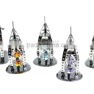 24K Gold Plated Burj Al Arab Stand for Home Decor thumbnail-4
