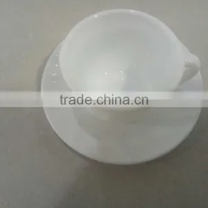 Glass Cup,Jade - Like Glass Tea Cups and Plates thumbnail-1