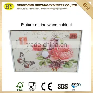Solid Wood Furniture Living Room Cabinet With 9 Drawers thumbnail-6
