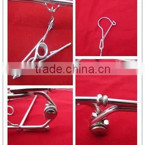 201 Stainless Steel Folding Drying Cloth Hanger-48 Hangers thumbnail-3