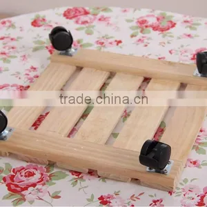 Solid Wood With Wheels Flower-stand thumbnail-6