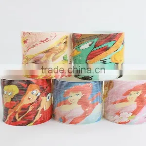 Wholesale Colorful Plastic Magic Rainbow Spring Toys/hot Sale Magic Rainbow Circle thumbnail-1