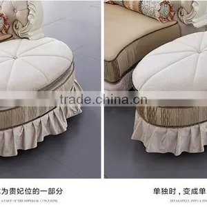 M833 High Quality Elegance Fabric Sofa Lounge Sofa thumbnail-6