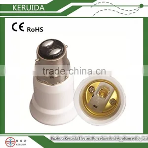 B22-E27 Plastic Conversion Socket/ Lampholder Adaptor thumbnail-1