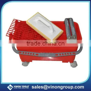 Tile Bucket Set Cleaning Bucket Tile Washing Set thumbnail-1