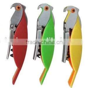 Promotional Gift Cute Parrot Shape Wine Opener , Bottle Opener thumbnail-2