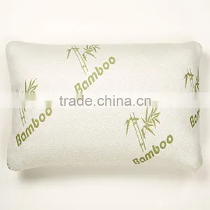 Bamboo Covered Memory Foam Pillow, Queen thumbnail-4