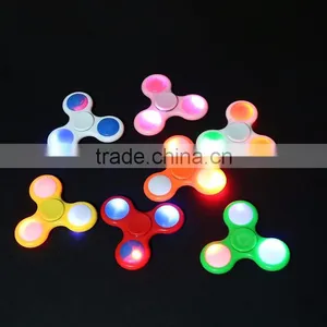 China Wholesaler LED Hand Spinner Fidget Hand Toy Spinner With LED Light thumbnail-1