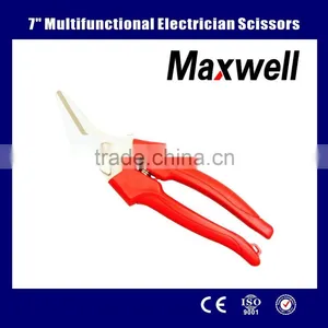 7" Multifunctional Electrician Scissors thumbnail-1