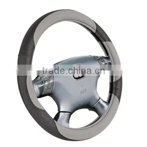 Fantastic PVC+PU Car Steering Wheel Cover thumbnail-1