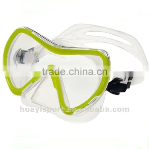 Silicone Tempered Glass Big Frame New Design Diving Mask thumbnail-2