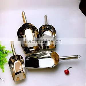 Stainless Steel Barware Ice Cream Scoop/ Ice Bucket Scoop thumbnail-3