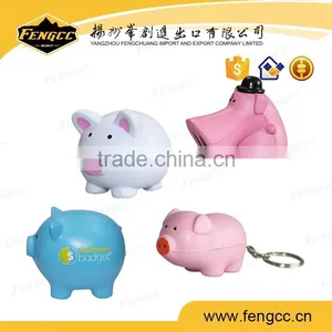 Animal Promotional pu Anti Reliver Toy Pig Shape Stress Squeeze Toy thumbnail-1