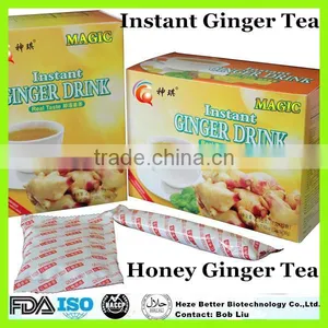 FDA Approved Instant Honeyed Ginger Tea, Instant Herbal Tea, Instant Organic Red Sugar Ginger Tea thumbnail-1
