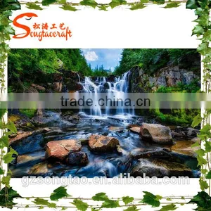 Extremely Romantic Artistic Simulation Rockery Waterfall Landscape Art Decorative Artificial Rockry Waterfall thumbnail-1